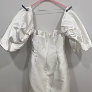 Solace London Elina Mini Dress White Cream Size 8